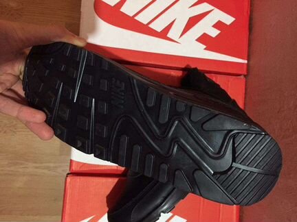 Nike Air Max 90 зимние с мехом